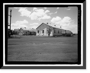 Historic Framed Print, U.S. Naval Base, Pearl Harbor, Inert Ammunition Storehouses, Avocet and Kingfisher Streets, Pearl Harbor, Honolulu County, HI - 5,  17-7/8" x 21-7/8"