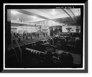 Historic Framed Print, U.S. Naval Base, Pearl Harbor, Diesel Purification Plant, North Road near Pierce Street, Pearl Harbor, Honolulu County, HI - 2,  17-7/8" x 21-7/8"