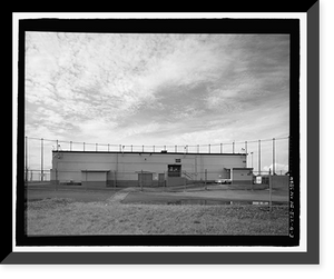 Historic Framed Print, U.S. Naval Base, Pearl Harbor, Naval Radio Station, Operations Building, Wahiawa, Honolulu County, HI - 3,  17-7/8" x 21-7/8"
