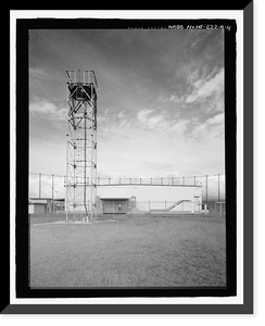 Historic Framed Print, U.S. Naval Base, Pearl Harbor, Naval Radio Station, Operations Building, Wahiawa, Honolulu County, HI - 4,  17-7/8" x 21-7/8"
