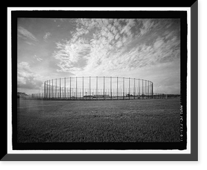 Historic Framed Print, U.S. Naval Base, Pearl Harbor, Naval Radio Station, AF/FRD-10 Circularly Disposed Antenna Array, Wahiawa, Honolulu County, HI,  17-7/8" x 21-7/8"