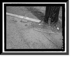 Historic Framed Print, U.S. Naval Base, Pearl Harbor, Naval Radio Station, AF/FRD-10 Circularly Disposed Antenna Array, Wahiawa, Honolulu County, HI - 15,  17-7/8" x 21-7/8"