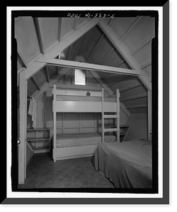 Historic Framed Print, Namakani Paio Campground, Highway 11, Volcano vicinity, Hawaii County, HI - 5,  17-7/8" x 21-7/8"