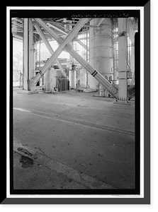 Historic Framed Print, Marshall Space Flight Center, Saturn V Dynamic Test Facility, East Test Area, Huntsville vicinity, Madison County, AL - 16,  17-7/8" x 21-7/8"