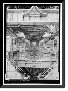 Historic Framed Print, Marshall Space Flight Center, Saturn V Dynamic Test Facility, East Test Area, Huntsville vicinity, Madison County, AL - 19,  17-7/8" x 21-7/8"