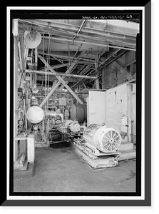 Historic Framed Print, Marshall Space Flight Center, Saturn V Dynamic Test Facility, East Test Area, Huntsville vicinity, Madison County, AL - 21,  17-7/8" x 21-7/8"