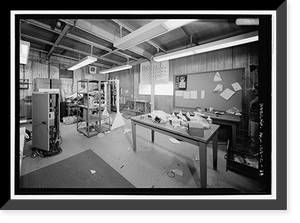 Historic Framed Print, Marshall Space Flight Center, Saturn V Dynamic Test Facility, East Test Area, Huntsville vicinity, Madison County, AL - 31,  17-7/8" x 21-7/8"