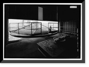 Historic Framed Print, Marshall Space Flight Center, Saturn V Dynamic Test Facility, East Test Area, Huntsville vicinity, Madison County, AL - 43,  17-7/8" x 21-7/8"