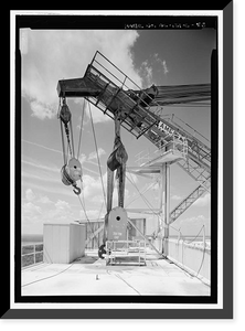Historic Framed Print, Marshall Space Flight Center, Saturn V Dynamic Test Facility, East Test Area, Huntsville vicinity, Madison County, AL - 48,  17-7/8" x 21-7/8"