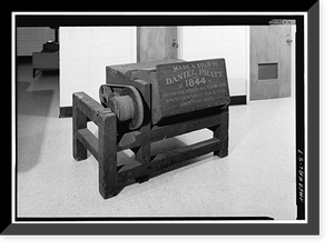 Historic Framed Print, Continental Gin Company, Prattville, Autauga County, AL - 5,  17-7/8" x 21-7/8"