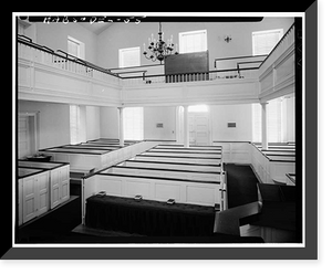 Historic Framed Print, St. James Protestant Episcopal Church, Saint James Church Road & Old Capital Trail, Stanton, New Castle County, DE - 5,  17-7/8" x 21-7/8"