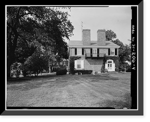 Historic Framed Print, Buena Vista, U.S. Route 13, South of U.S. Route 40, Tybouts Corner vicinity, New Castle County, DE - 4,  17-7/8" x 21-7/8"