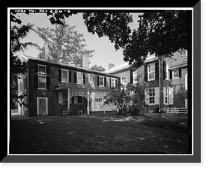 Historic Framed Print, Buena Vista, U.S. Route 13, South of U.S. Route 40, Tybouts Corner vicinity, New Castle County, DE - 6,  17-7/8" x 21-7/8"