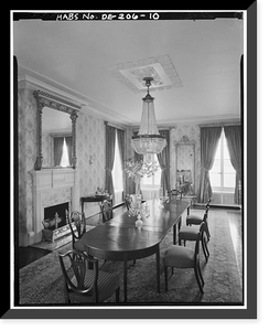 Historic Framed Print, Buena Vista, U.S. Route 13, South of U.S. Route 40, Tybouts Corner vicinity, New Castle County, DE - 10,  17-7/8" x 21-7/8"