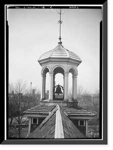 Historic Framed Print, Holy Trinity Church, Seventh & Church Street, Wilmington, New Castle County, DE - 3,  17-7/8" x 21-7/8"