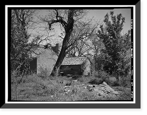 Historic Framed Print, McHenry House, Highway 70 Vicinity, Little Rock, Pulaski County, AR - 2,  17-7/8" x 21-7/8"