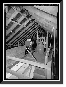 Historic Framed Print, Continental Gin Company, Prattville, Autauga County, AL - 23,  17-7/8" x 21-7/8"