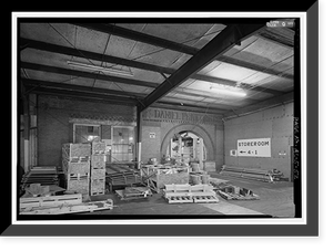 Historic Framed Print, Continental Gin Company, Prattville, Autauga County, AL - 44,  17-7/8" x 21-7/8"