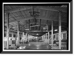 Historic Framed Print, Continental Gin Company, Prattville, Autauga County, AL - 52,  17-7/8" x 21-7/8"