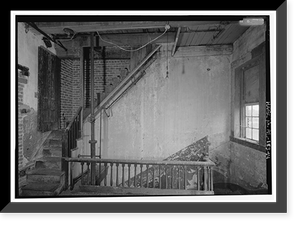 Historic Framed Print, Prattville Manufacturing Company, Number One, 242 South Court Street, Prattville, Autauga County, AL - 14,  17-7/8" x 21-7/8"