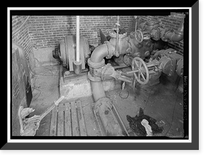 Historic Framed Print, Prattville Manufacturing Company, Number One, 242 South Court Street, Prattville, Autauga County, AL - 29,  17-7/8" x 21-7/8"