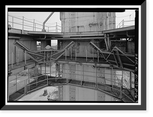 Historic Framed Print, Marshall Space Flight Center, Saturn Propulsion & Structural Test Facility, East Test Area, Huntsville vicinity, Madison County, AL - 10,  17-7/8" x 21-7/8"
