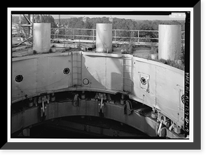 Historic Framed Print, Marshall Space Flight Center, Saturn Propulsion & Structural Test Facility, East Test Area, Huntsville vicinity, Madison County, AL - 13,  17-7/8" x 21-7/8"
