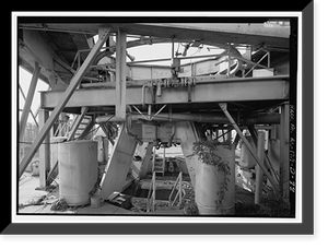 Historic Framed Print, Marshall Space Flight Center, Saturn Propulsion & Structural Test Facility, East Test Area, Huntsville vicinity, Madison County, AL - 16,  17-7/8" x 21-7/8"