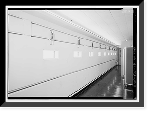 Historic Framed Print, Marshall Space Flight Center, East Test Area, Block House, Huntsville vicinity, Madison County, AL - 6,  17-7/8" x 21-7/8"