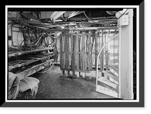 Historic Framed Print, Marshall Space Flight Center, East Test Area, Cold Calibration Test Stand, Huntsville vicinity, Madison County, AL - 12,  17-7/8" x 21-7/8"