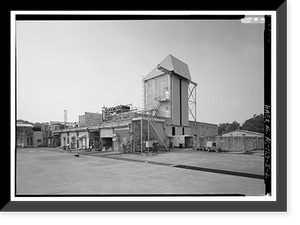 Historic Framed Print, Marshall Space Flight Center, East Test Area, Components Test Laboratory, Huntsville vicinity, Madison County, AL - 2,  17-7/8" x 21-7/8"
