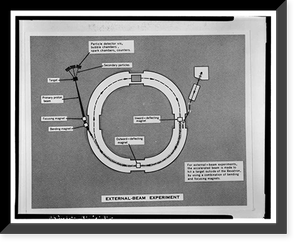 Historic Framed Print, University of California Radiation Laboratory, Bevatron, 1 Cyclotron Road, Berkeley, Alameda County, CA - 2,  17-7/8" x 21-7/8"