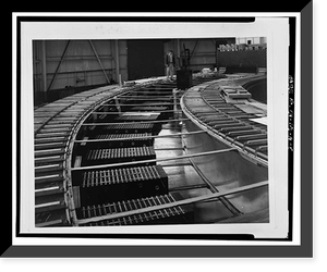 Historic Framed Print, University of California Radiation Laboratory, Bevatron, 1 Cyclotron Road, Berkeley, Alameda County, CA - 8,  17-7/8" x 21-7/8"