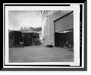 Historic Framed Print, University of California Radiation Laboratory, Bevatron, 1 Cyclotron Road, Berkeley, Alameda County, CA - 32,  17-7/8" x 21-7/8"