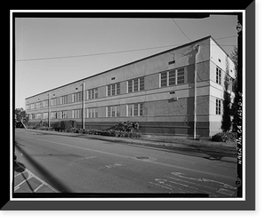 Oakland Army Base, Post Headquarters Building, Alaska & Africa Streets, Oakland, Alameda County, CA - 5, Antique Poster