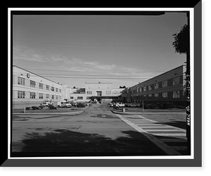 Oakland Army Base, Post Headquarters Building, Alaska & Africa Streets, Oakland, Alameda County, CA - 7, Antique Wall Art