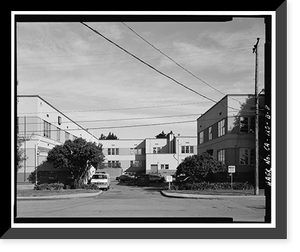 Oakland Army Base, Post Headquarters Building, Alaska & Africa Streets, Oakland, Alameda County, CA - 8 Classic, Vintage Poster