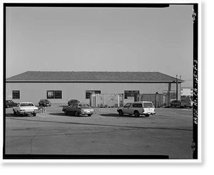 Vintage Building Photo - Oakland, California - Army Base, Storehouse
