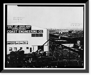 Oakland Army Base, Vehicle Maintenance Shop, Attu Street & Corregidor Avenue, Oakland, Alameda County, CA - 7, Antique Poster