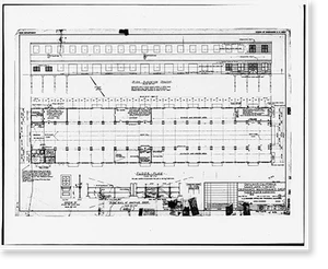 Vintage Building Photo - Oakland, California - Army Base, Vehicle (1)