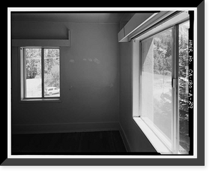 Historic Framed Print, Lee Vining Creek Hydroelectric System, Triplex Cottage, Lee Vining Creek, Lee Vining vicinity, Mono County, CA - 29,  17-7/8" x 21-7/8"