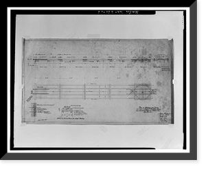 Historic Framed Print, Southern Pacific Railroad Shasta Route, Bridge No. 210.52, Milepost 210.52, Tehama vicinity, Tehama County, CA - 17,  17-7/8" x 21-7/8"