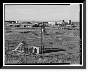 Historic Framed Print, Rocky Mountain Arsenal, Bounded by Ninety-sixth Avenue & Fifty-sixth Avenu, Commerce City, Adams County, CO - 9,  17-7/8" x 21-7/8"