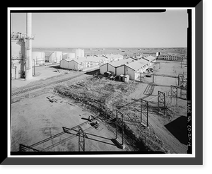 Historic Framed Print, Rocky Mountain Arsenal, Bounded by Ninety-sixth Avenue & Fifty-sixth Avenu, Commerce City, Adams County, CO - 13,  17-7/8" x 21-7/8"