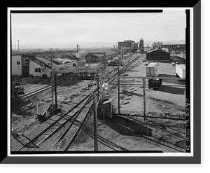 Historic Framed Print, Rocky Mountain Arsenal, Bounded by Ninety-sixth Avenue & Fifty-sixth Avenu, Commerce City, Adams County, CO - 18,  17-7/8" x 21-7/8"