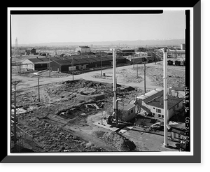 Historic Framed Print, Rocky Mountain Arsenal, Bounded by Ninety-sixth Avenue & Fifty-sixth Avenu, Commerce City, Adams County, CO - 20,  17-7/8" x 21-7/8"