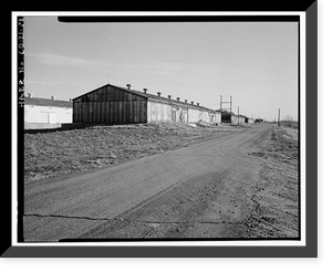 Historic Framed Print, Rocky Mountain Arsenal, Bounded by Ninety-sixth Avenue & Fifty-sixth Avenu, Commerce City, Adams County, CO - 26,  17-7/8" x 21-7/8"