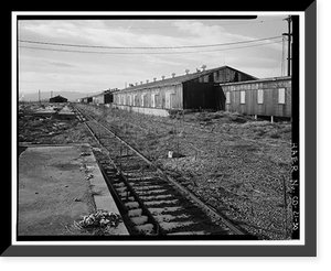 Historic Framed Print, Rocky Mountain Arsenal, Bounded by Ninety-sixth Avenue & Fifty-sixth Avenu, Commerce City, Adams County, CO - 28,  17-7/8" x 21-7/8"