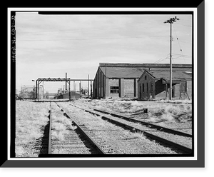 Historic Framed Print, Rocky Mountain Arsenal, Bounded by Ninety-sixth Avenue & Fifty-sixth Avenu, Commerce City, Adams County, CO - 31,  17-7/8" x 21-7/8"