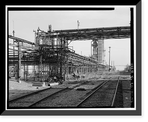 Historic Framed Print, Rocky Mountain Arsenal, Bounded by Ninety-sixth Avenue & Fifty-sixth Avenu, Commerce City, Adams County, CO - 43,  17-7/8" x 21-7/8"